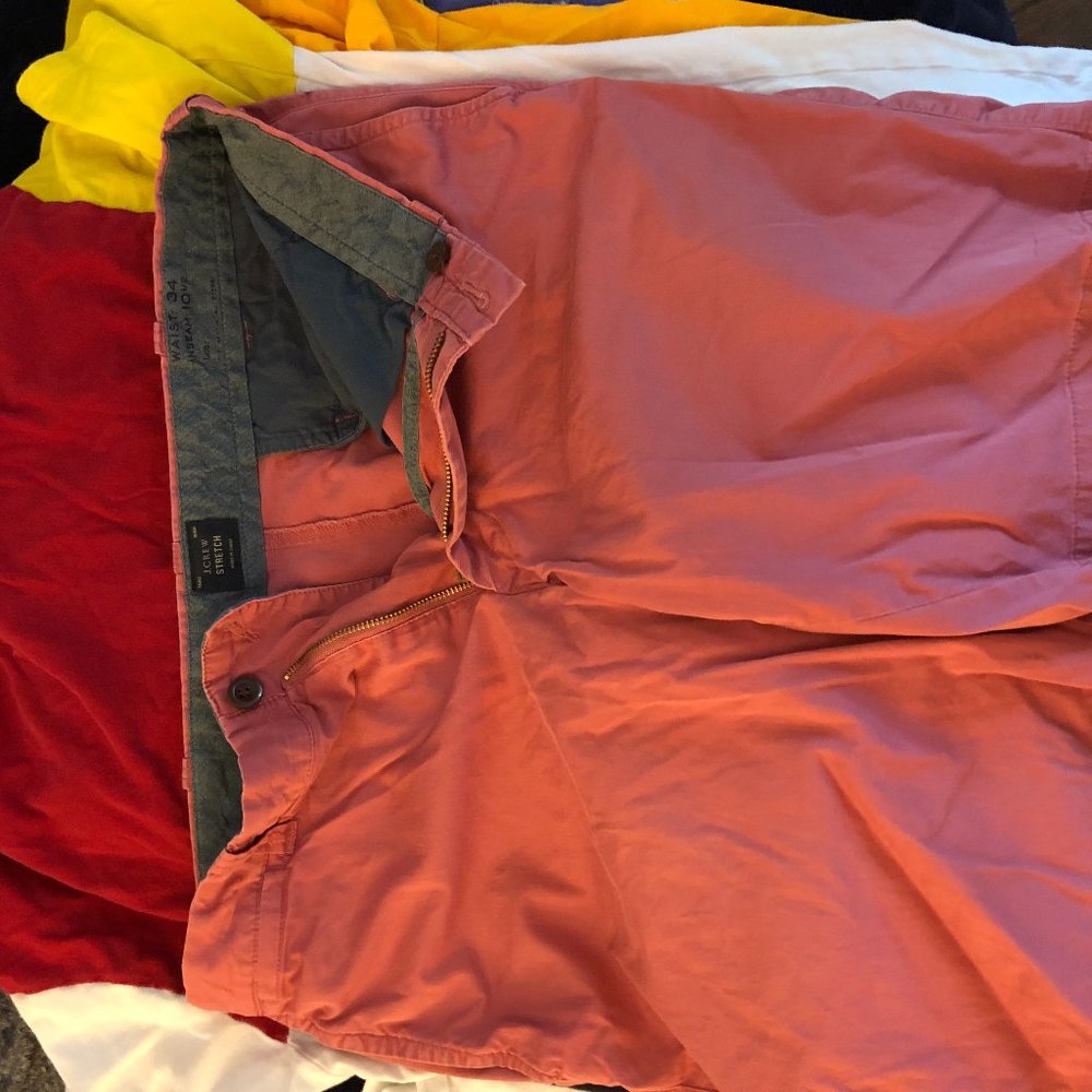 JCrew Salmon Shorts